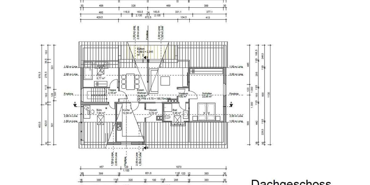 Dachgeschoßwohnung Alzenau - 3 Zimmer, 98 m&sup2;, 1.250&euro; | Angebot:25168420