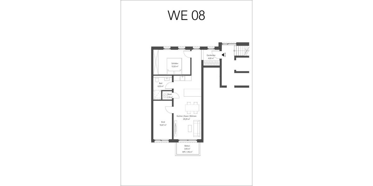 Etagenwohnung Aschaffenburg Innenstadt - 3 Zimmer, 65 m&sup2;, 358.800&euro; | Angebot:25705990