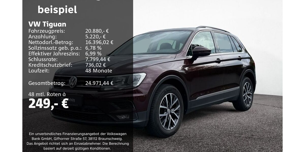 VW Tiguan 70.000 km 20.880 &euro; Groß-Umstadt 64823