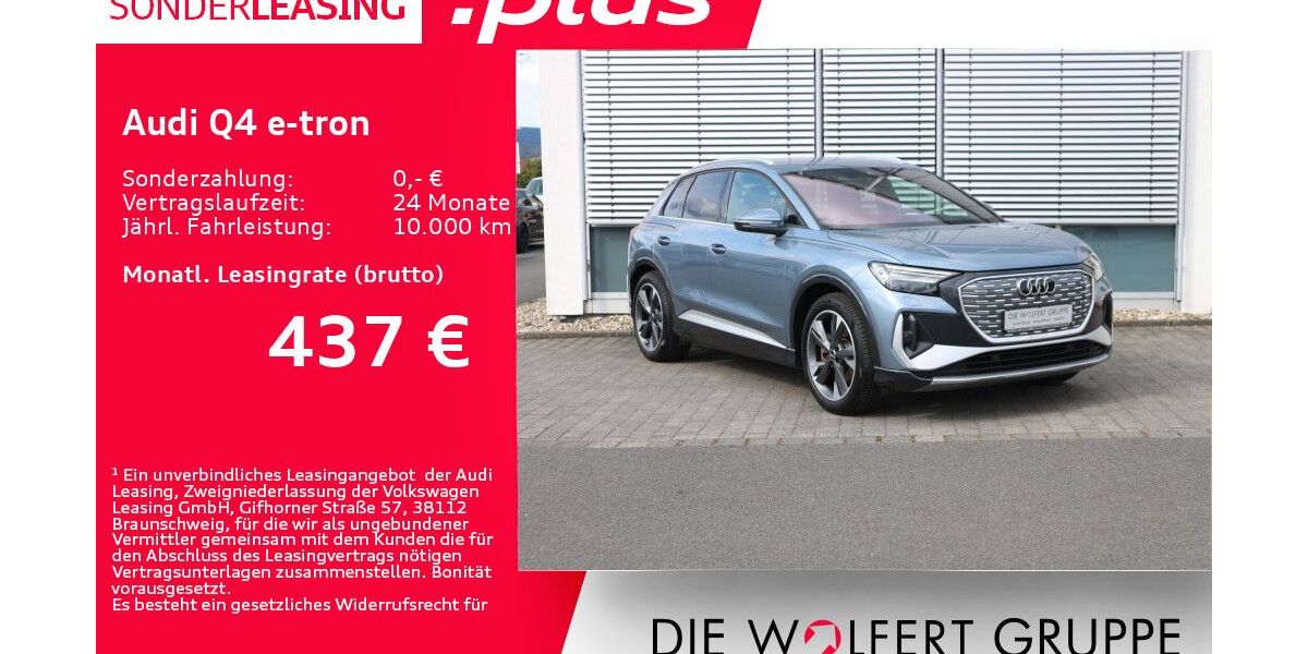 Audi Q4 e-tron 40.760 km 33.720 &euro; Bürgstadt 63927