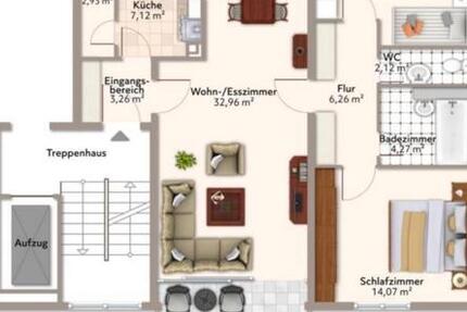 Wohnung Rodenbach - 3 Zimmer, 86 m&sup2;, 990&euro; | Angebot:26649784