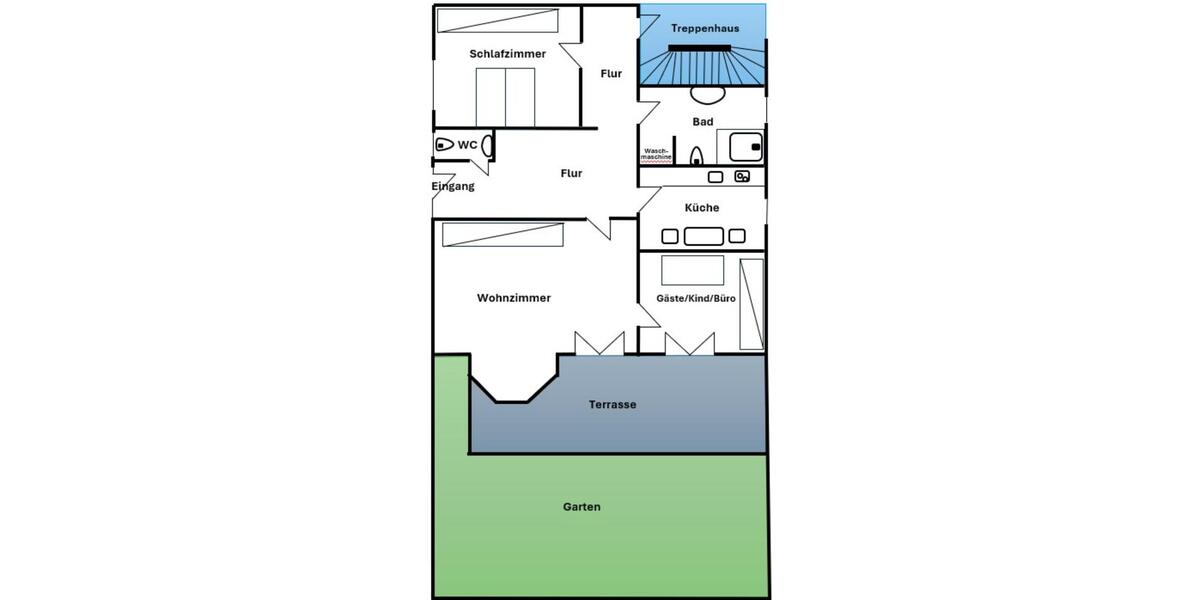 Terrassenwohnung Messel - 3 Zimmer, 125 m&sup2;, 1.500&euro; | Angebot:25831942