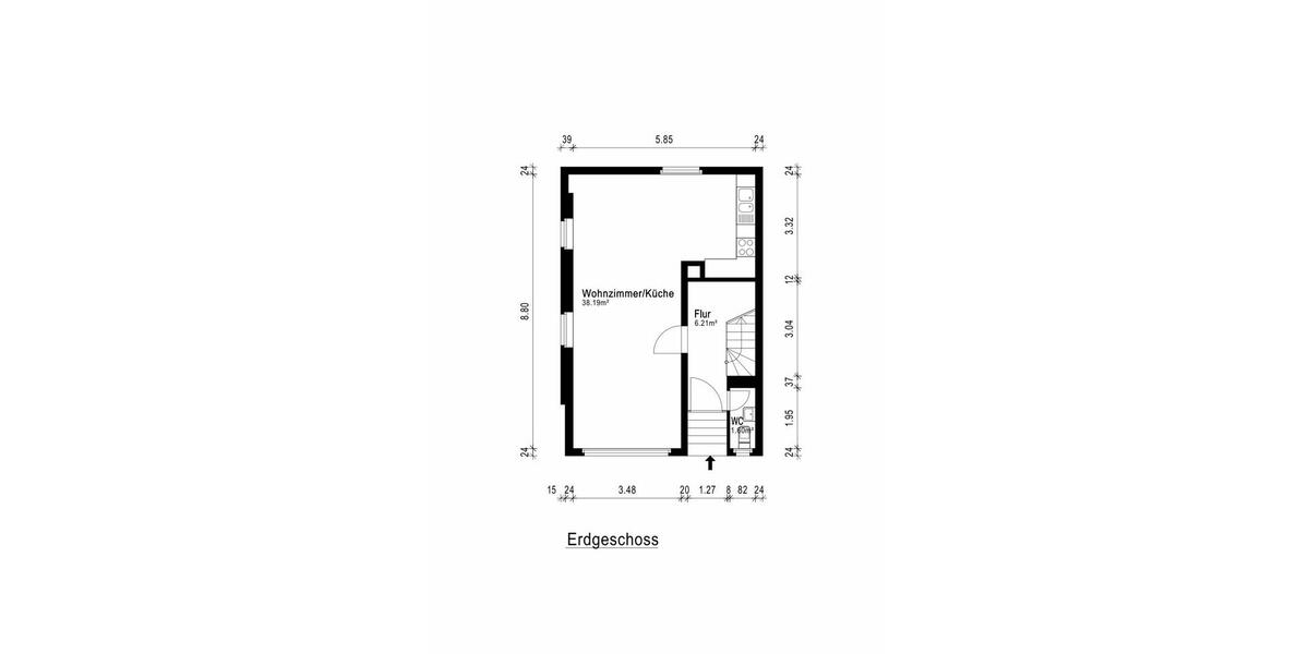 Einfamilienhaus Gründau - 5 Zimmer, 124 m&sup2;, 1.100&euro; | Angebot:26493857