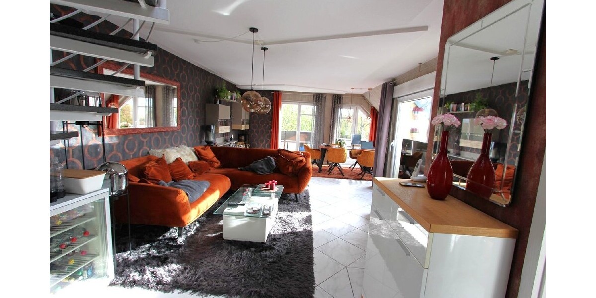 albero:) Penthouse-Feeling am Main - Maisonettenwohnung Mainhausen Mainflingen | Angebot:25428535