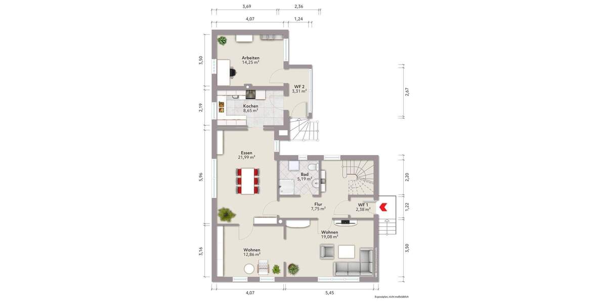 Einfamilienhaus Dieburg - 6 Zimmer, 168 m&sup2;, 590.000&euro; | Angebot:25696252
