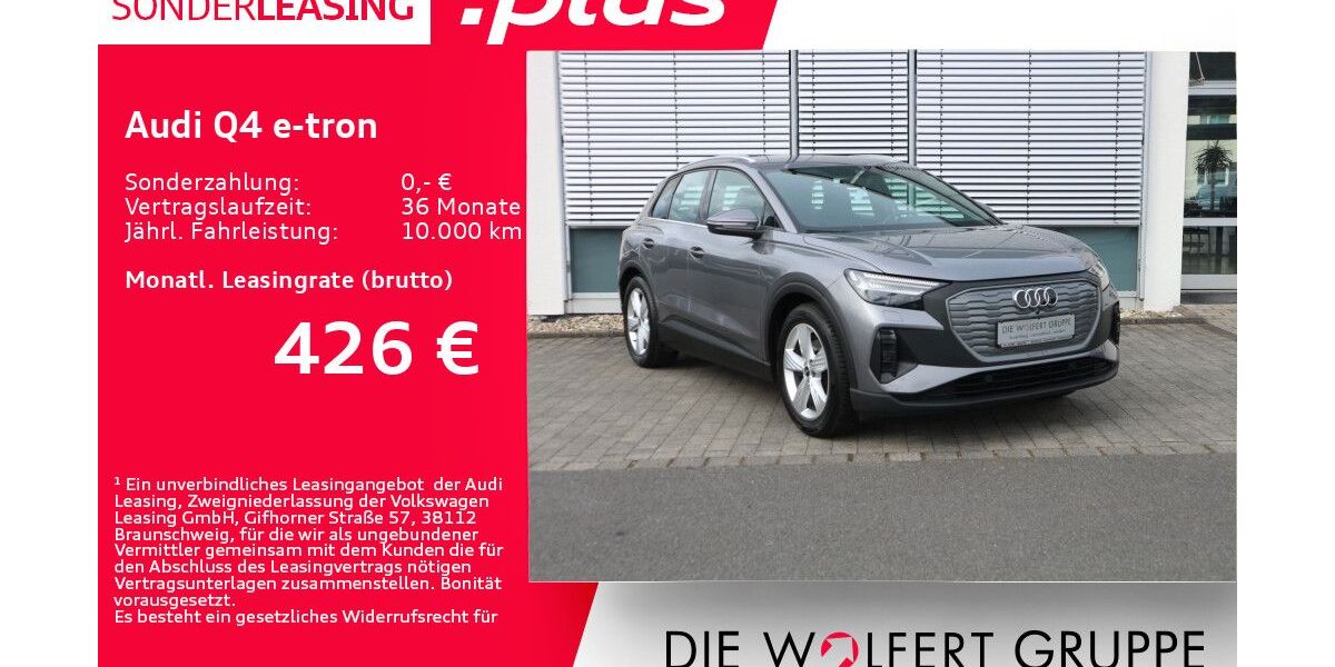 Audi Q4 e-tron 56.694 km 27.480 &euro; Bürgstadt 63927