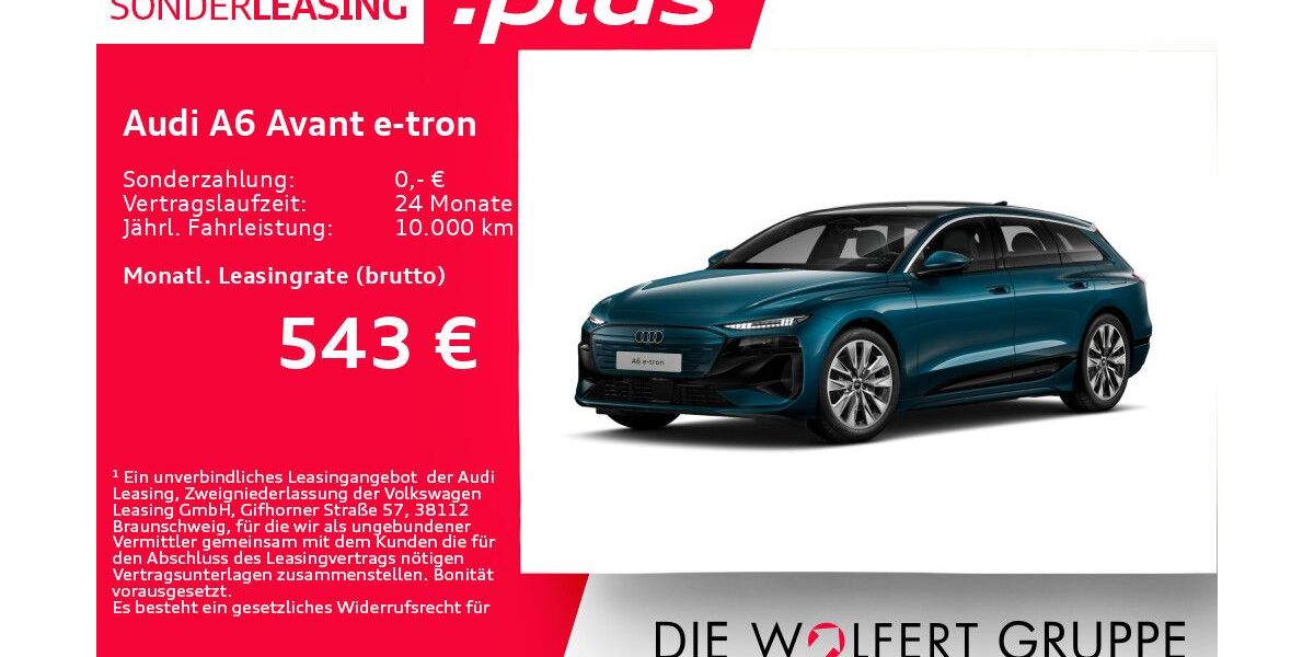 Audi A6 e-tron 6.695 km 65.699 &euro; Großwallstadt 63868