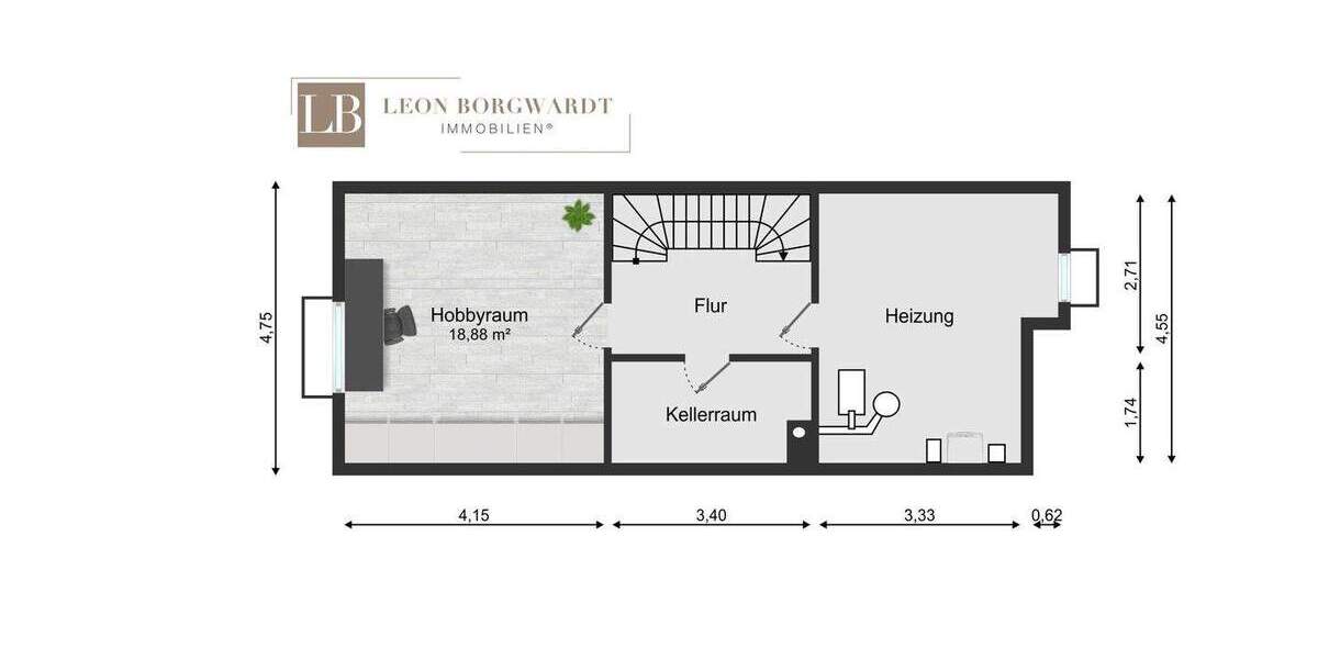 Reihenendhaus Elsenfeld - 6 Zimmer, 120 m&sup2;, 430.000&euro; | Angebot:25675055