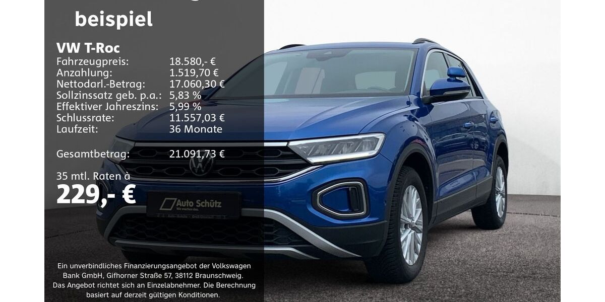 VW T-Roc 117.762 km 18.580 &euro; Groß-Umstadt 64823