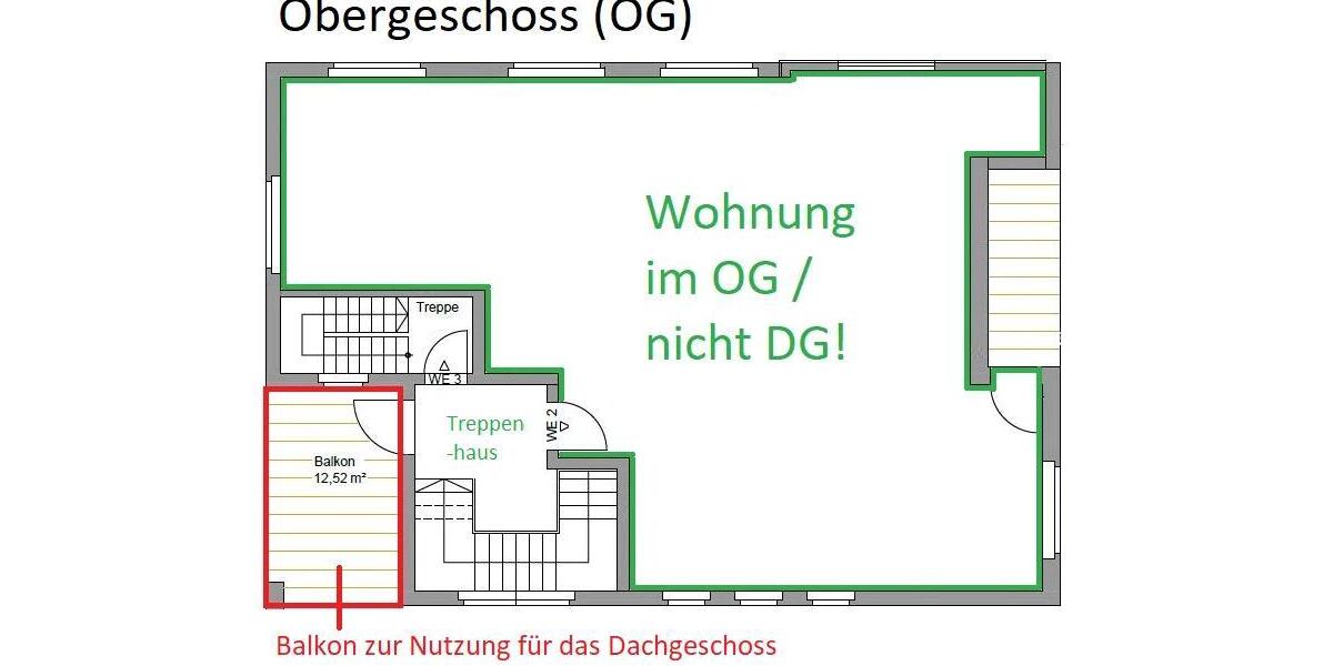 Dachgeschoßwohnung Alzenau - 3 Zimmer, 98 m&sup2;, 980&euro; | Angebot:26296530