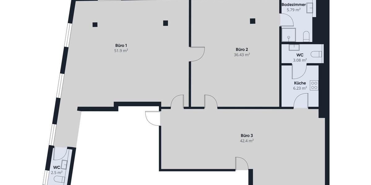 Gewerbeobjekt Aschaffenburg Österreicher Kolonie - 2.500&euro; | Angebot:24827124