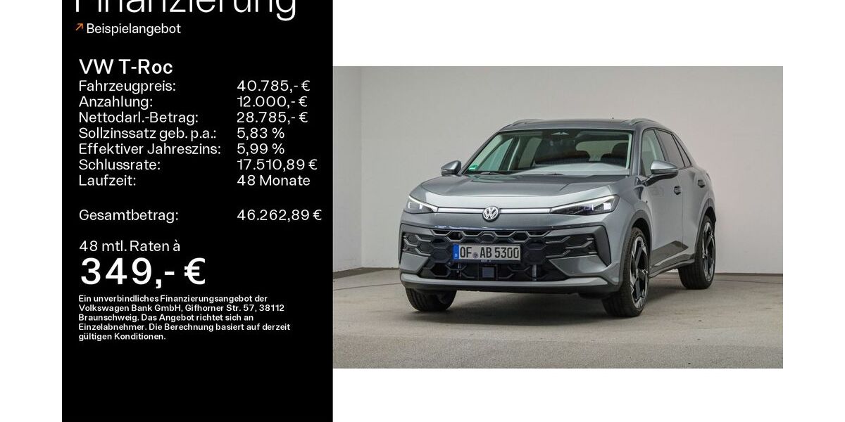 VW T-Roc 2.900 km 40.785 &euro; Mühlheim 63165