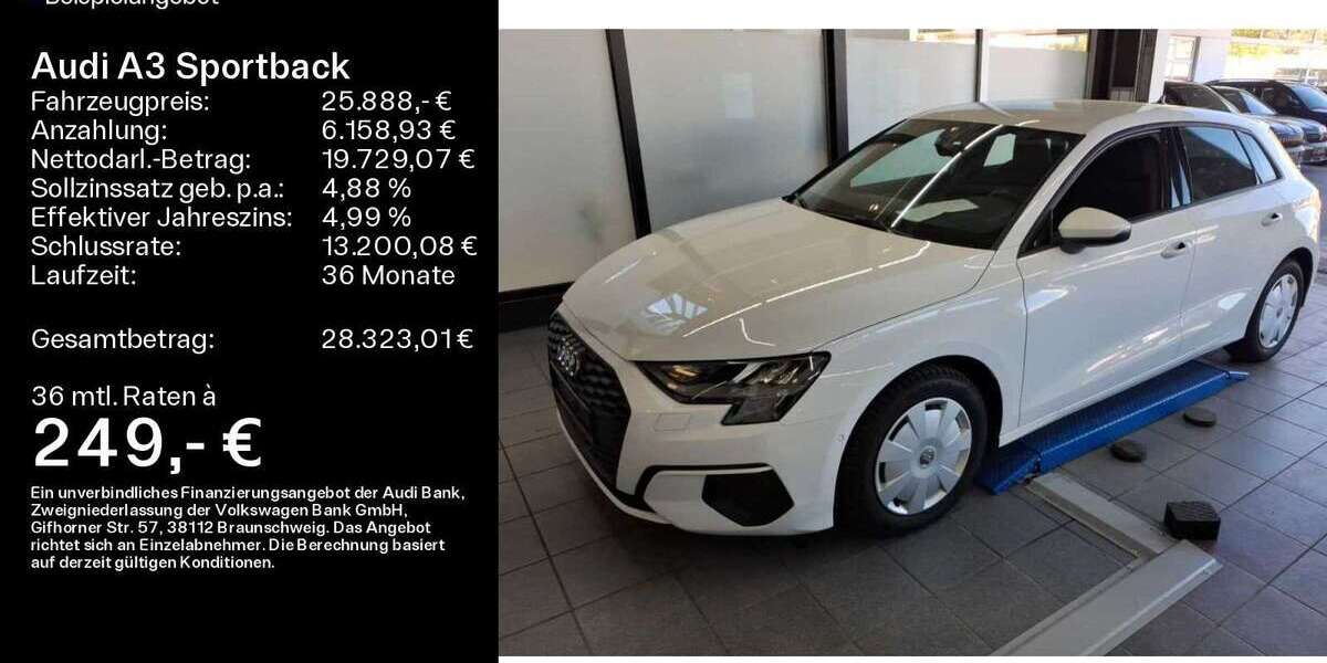 Audi A3 65.900 km 25.888 &euro; Mühlheim a. Main 63165