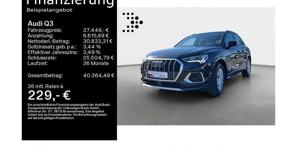 Audi Q3 14.500 km 37.449 &euro; Hanau 63452