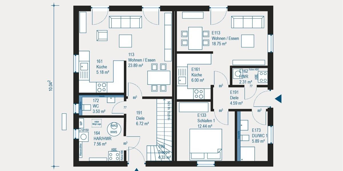 Modernes Mehrfamilienhaus in Rodenbach - Individuell geplant und flexibel gestaltbar - Mehrfamilienhaus, Wohnhaus Rodenbach | Angebot:27322147