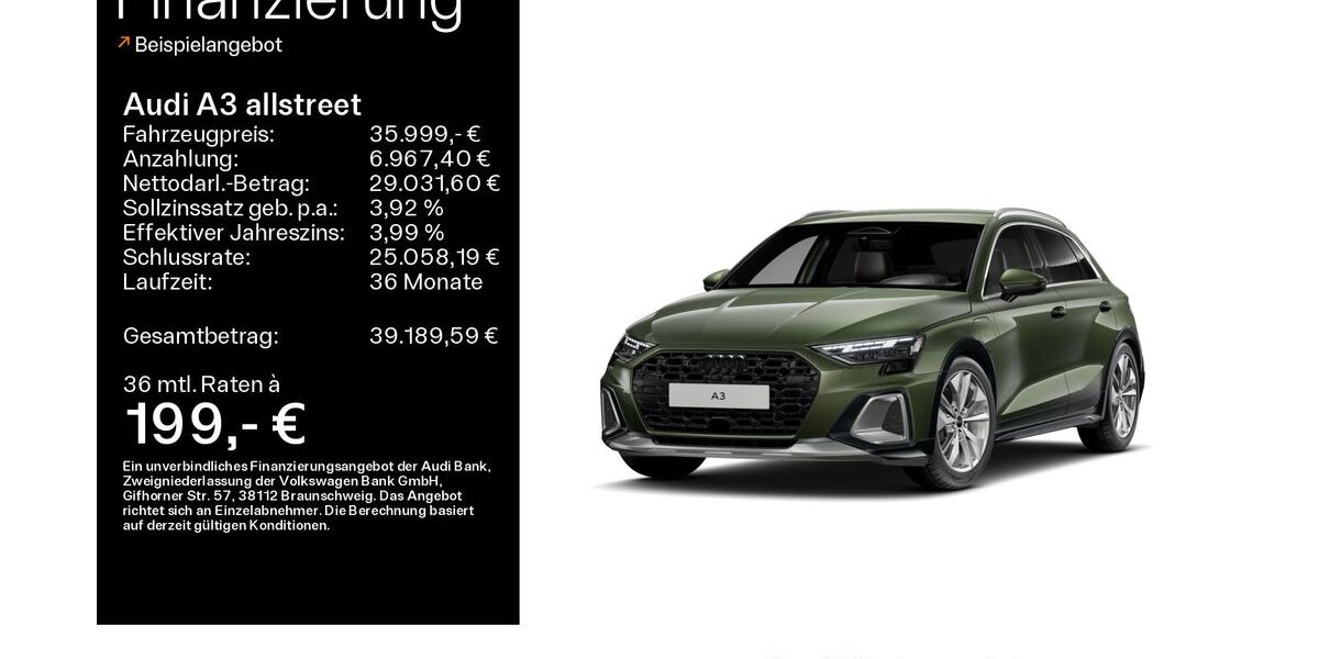 Audi A3 4.500 km 35.999 &euro; Mühlheim 63165
