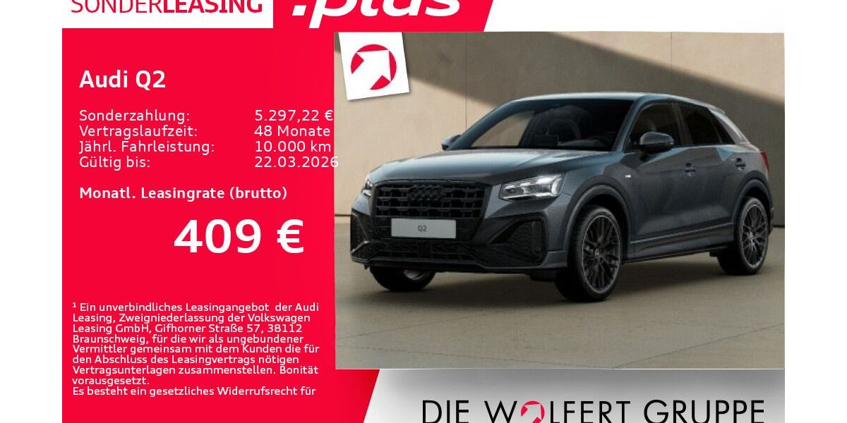 Audi Q2 7.394 km 41.379 &euro; Großwallstadt 63868
