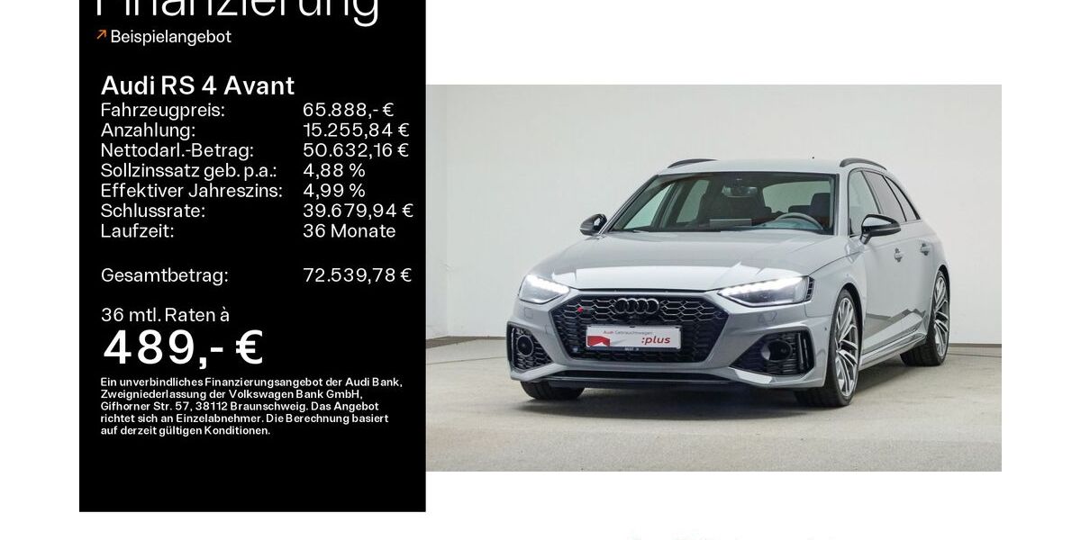 Audi RS4 48.500 km 63.888 &euro; Mühlheim 63165