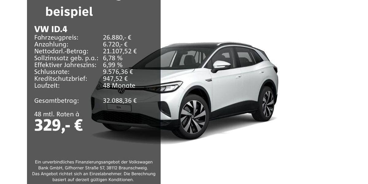 VW ID.4 65.046 km 26.880 &euro; Groß-Umstadt 64823