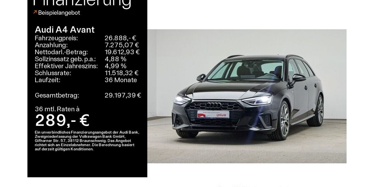 Audi A4 84.200 km 26.888 &euro; Mühlheim 63165