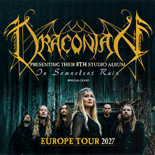 Draconian + Special Guest: Saturnus - Opener: Ann my Guard - Tour 2027 27.02.2027 Colos - Saal