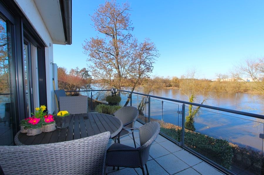 albero:) Premium-Maisonette direkt am Main - Kamin, Sauna, Aufzug und TG - Maisonettenwohnung Seligenstadt | Angebot:26006959