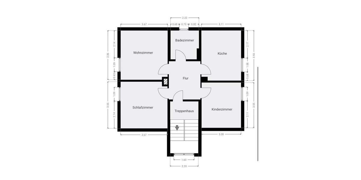 Erdgeschoßwohnung Neuberg - 4 Zimmer, 80 m&sup2;, 1.490&euro; | Angebot:26429883
