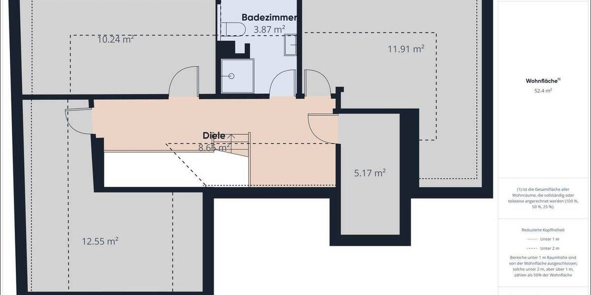 Etagenwohnung Klingenberg am Main Klingenberg - 6 Zimmer, 174 m&sup2;, 369.000&euro; | Angebot:25778914
