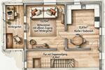 Doppelhaushälfte Großostheim - 3 Zimmer, 98 m&sup2;, 1.390&euro; | Angebot:25249443