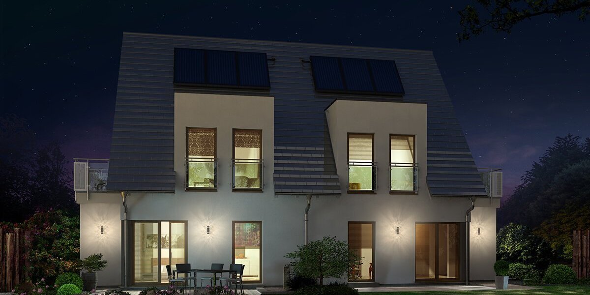 Eine Doppelhaushälfte mit Keller in Klein-Welzheim malerfertig inkl. Grundstück - Doppelhaushälfte Seligenstadt Klein-Welzheim Klein-Welzheim | Angebot:27284931