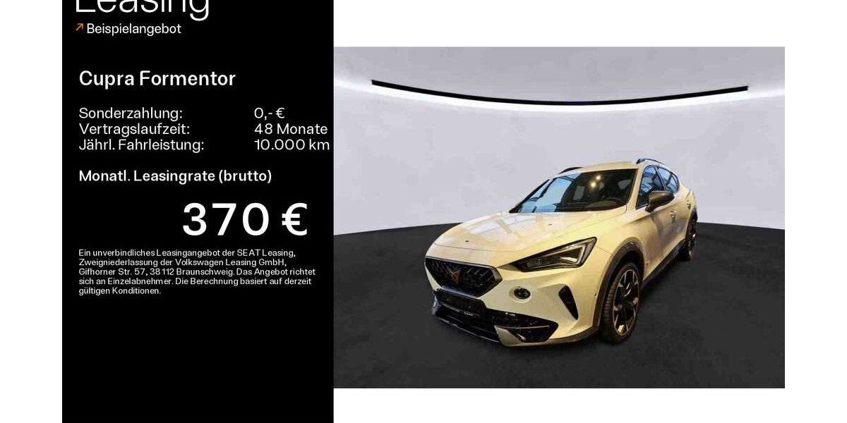 Cupra Formentor 36.700 km 26.499 &euro; Linsengericht 63589