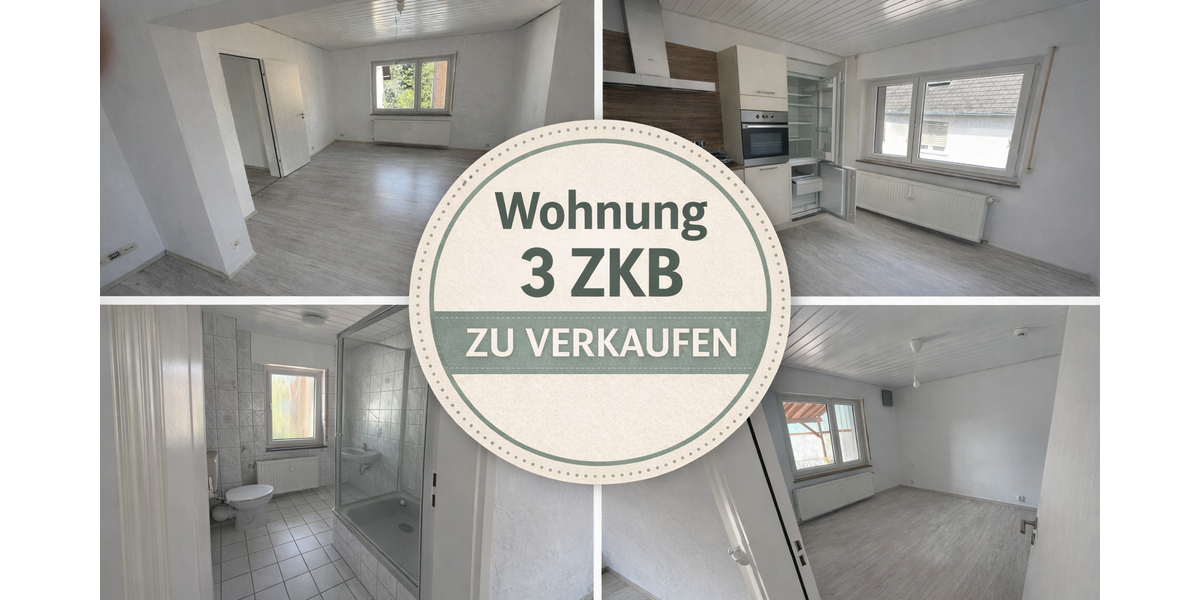 Etagenwohnung Freigericht - 3 Zimmer, 73 m&sup2;, 155.000&euro; | Angebot:25639937