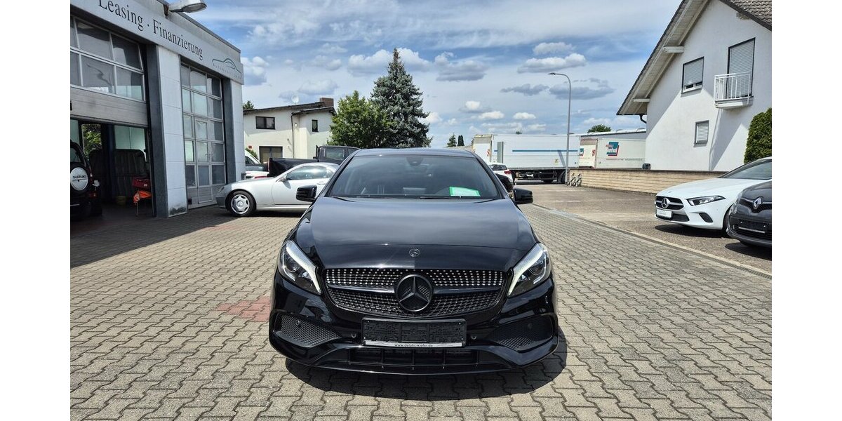Mercedes-Benz A 200 BlueEfficiency, AMG-Line, LED, Klima, Navi, 91.800 km 17.790 &euro; Rodgau 63110