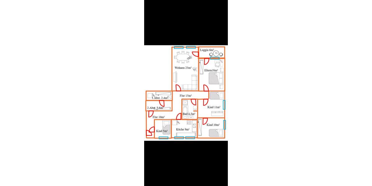 Erdgeschoßwohnung Mainaschaff - 4.5 Zimmer, 118 m&sup2;, 298.000&euro; | Angebot:26786256