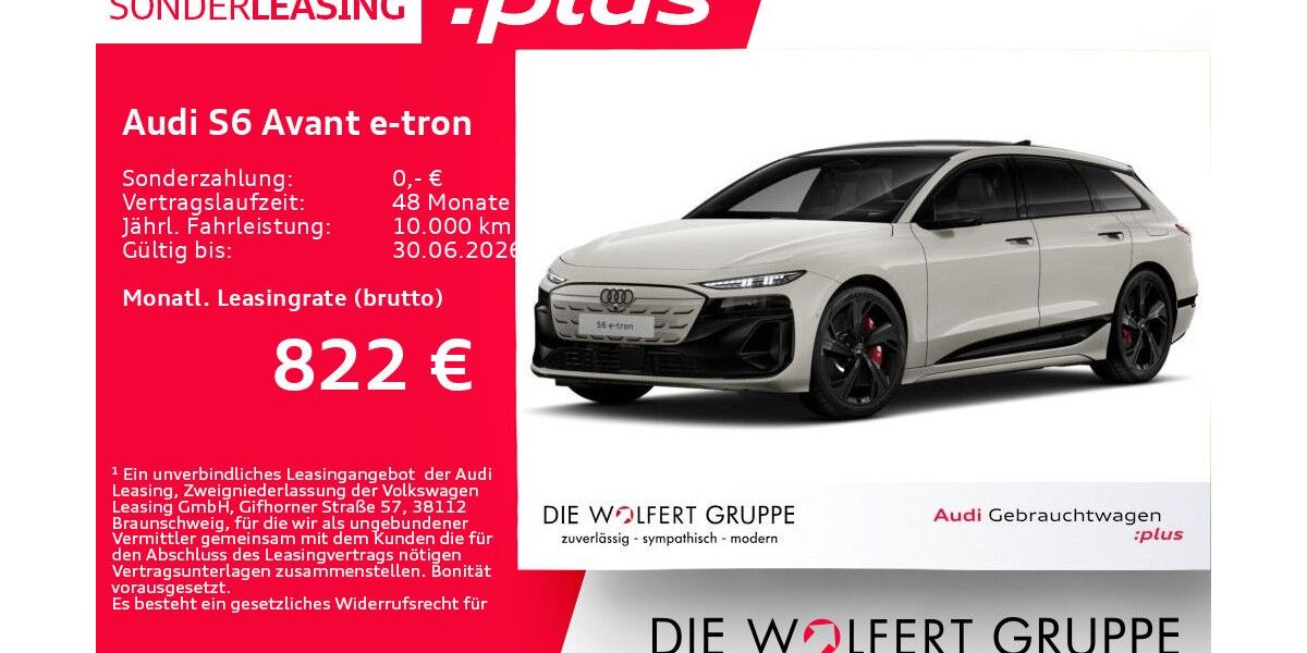 Audi S6 e-tron 11.989 km 88.915 &euro; Großwallstadt 63868