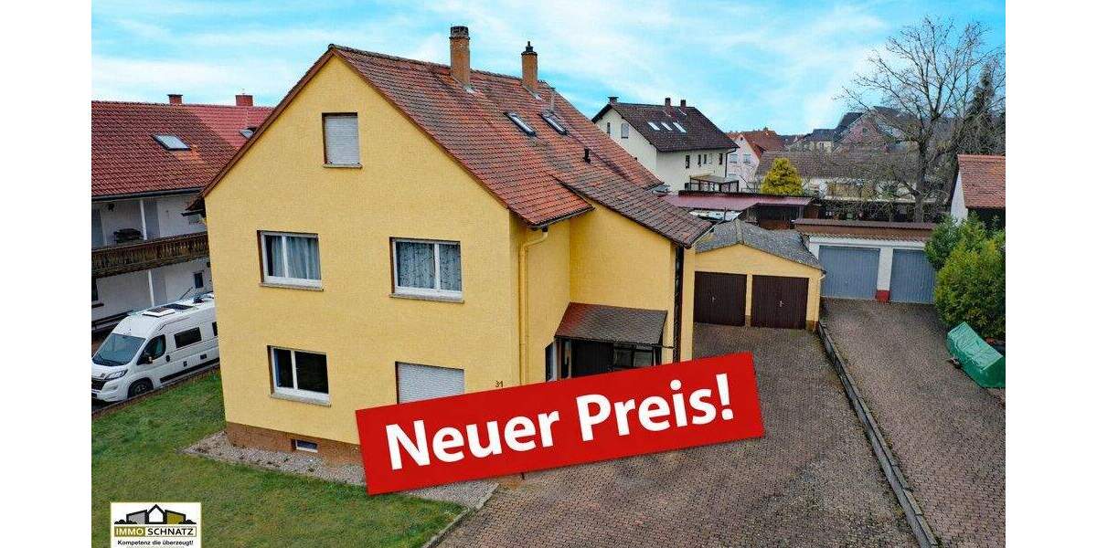 Mehrfamilienhaus, Wohnhaus Erlenbach am Main Erlenbach - 1 Zimmer, 196 m&sup2;, 499.900&euro; | Angebot:25663908