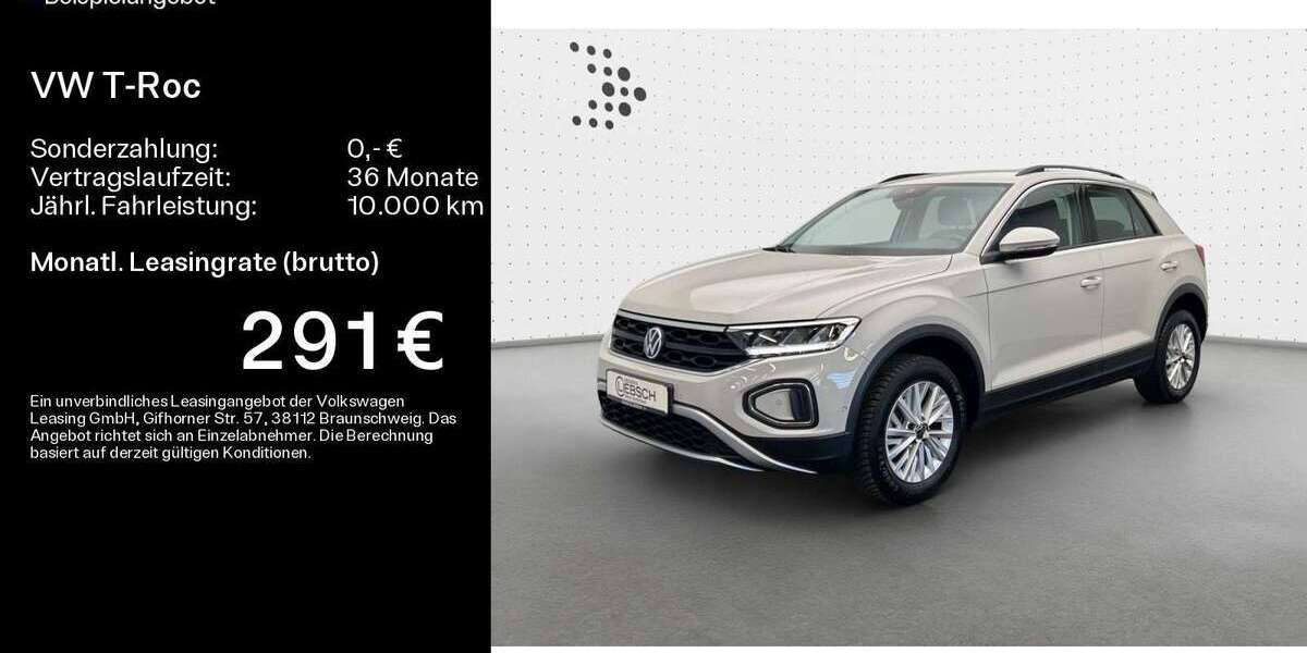 VW T-Roc 27.100 km 24.899 &euro; Linsengericht 63589