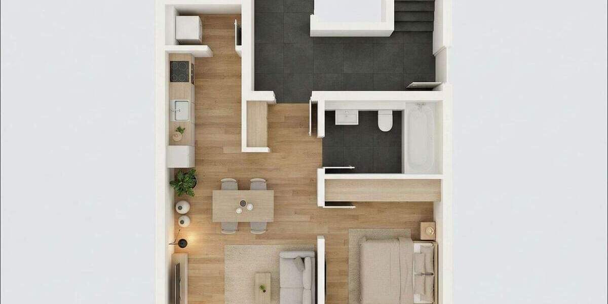 Etagenwohnung Aschaffenburg Innenstadt - 2 Zimmer, 49 m&sup2;, 288.900&euro; | Angebot:25705965