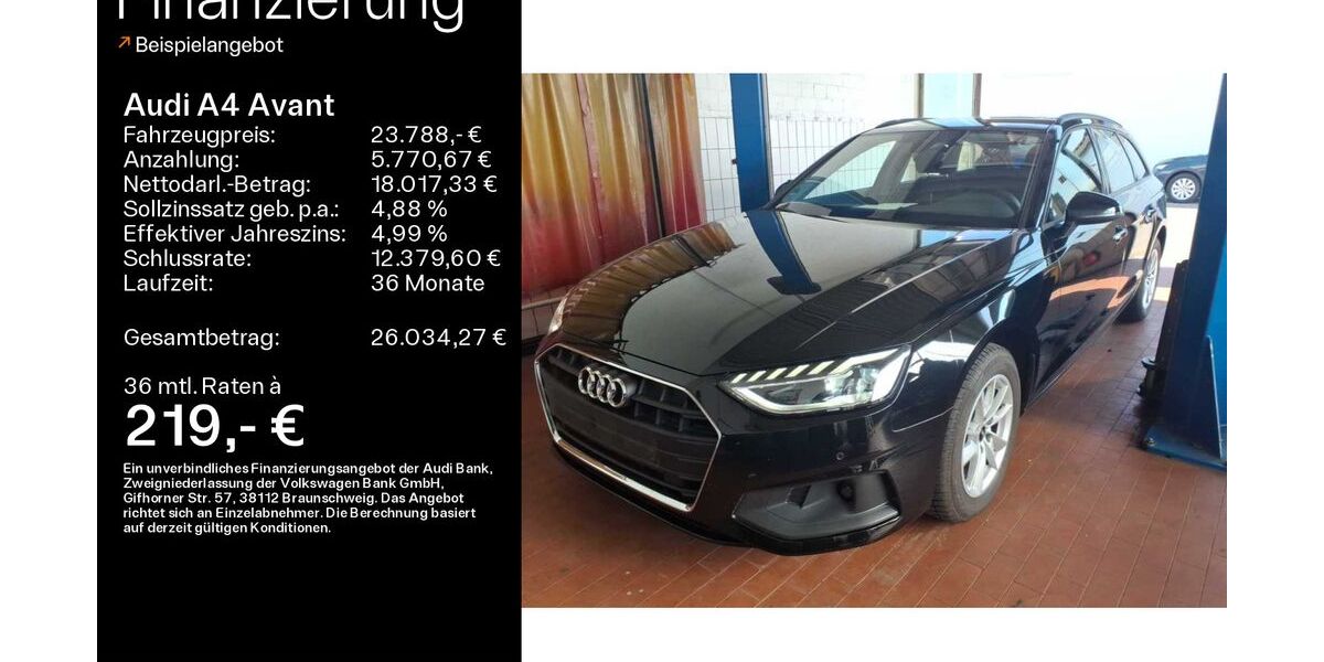 Audi A4 83.000 km 23.788 &euro; Mühlheim 63165