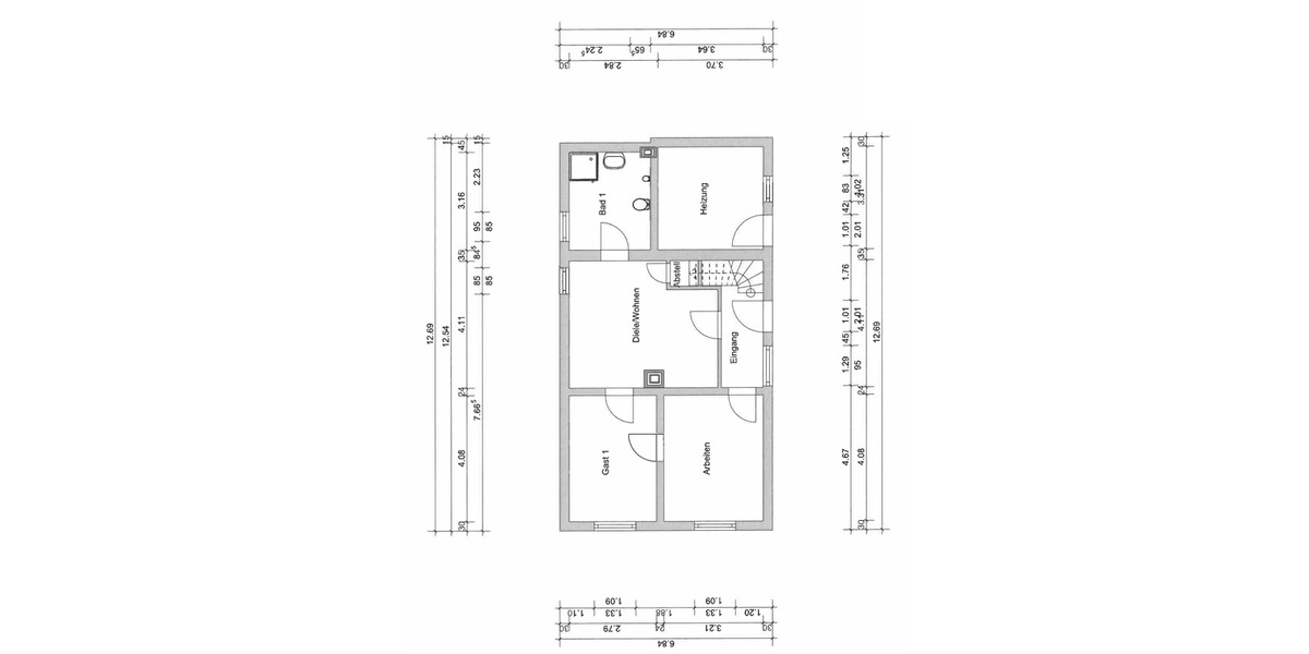 Doppelhaushälfte Rodgau Dudenhofen - 8 Zimmer, 168 m&sup2;, 494.000&euro; | Angebot:25778966