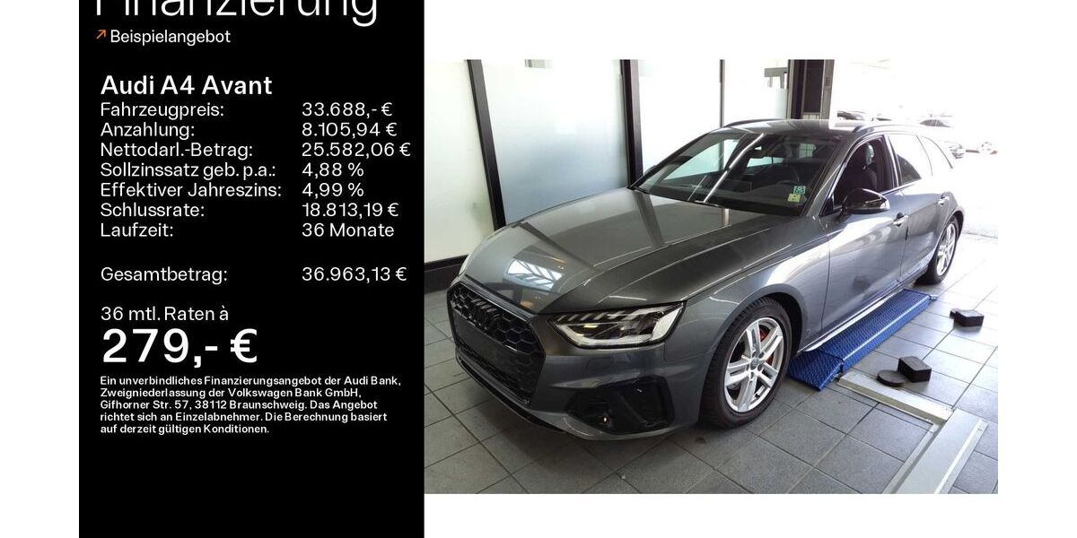 Audi A4 56.900 km 33.688 &euro; Mühlheim 63165