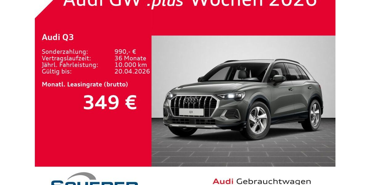Audi Q3 9.137 km 39.230 &euro; Aschaffenburg 63741
