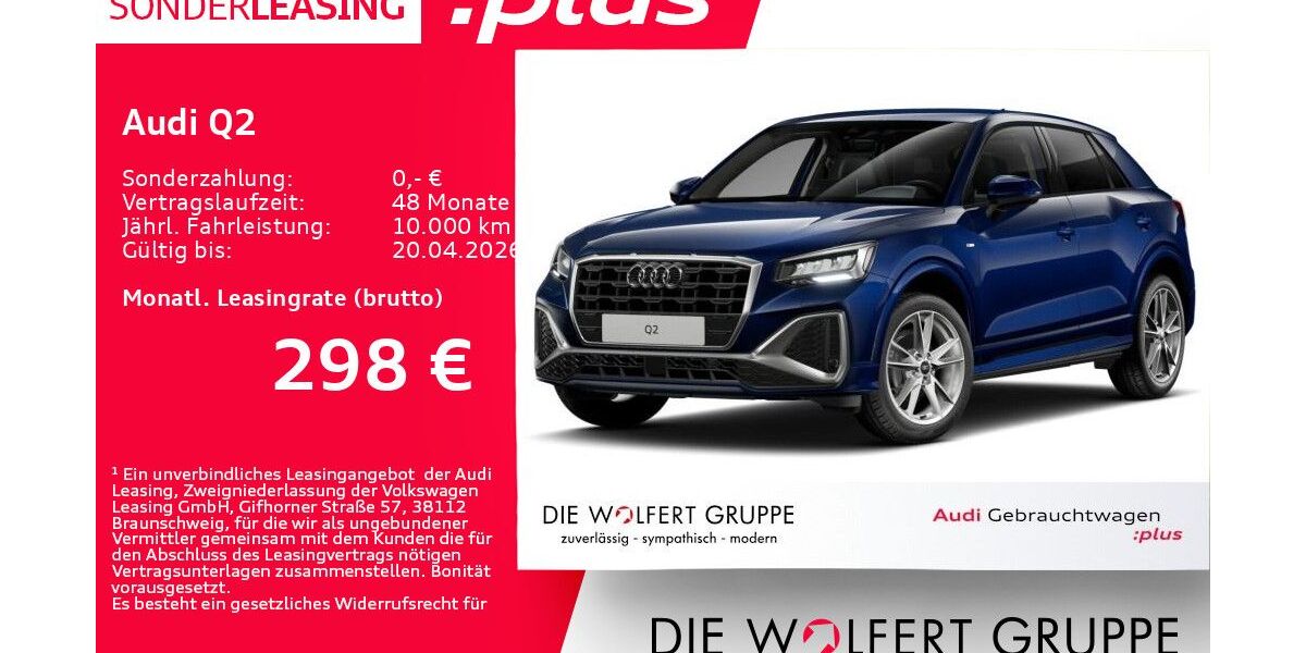 Audi Q2 20.359 km 31.670 &euro; Großwallstadt 63868