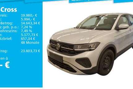 VW T-Cross 2.602 km 19.980 &euro; Hanau 63452