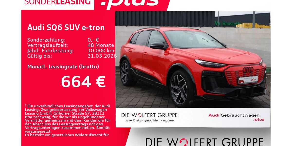 Audi SQ6 e-tron 17.149 km 76.115 &euro; Großwallstadt 63868