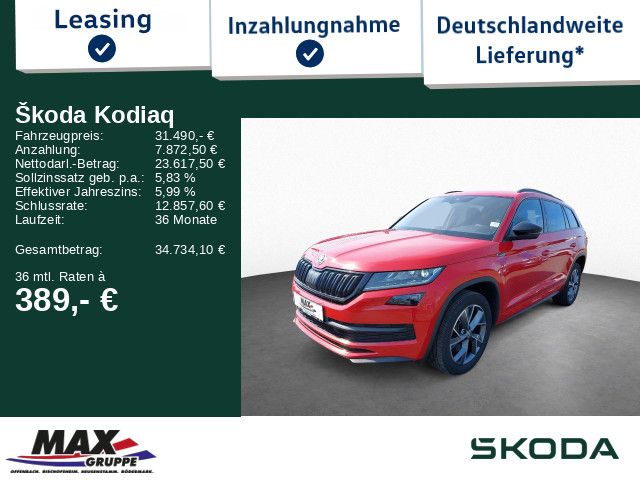 Skoda Kodiaq 74.500 km 31.490 &euro; Rödermark 63322