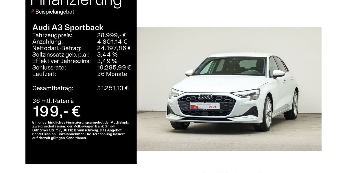 Audi A3 15.500 km 28.999 &euro; Mühlheim 63165