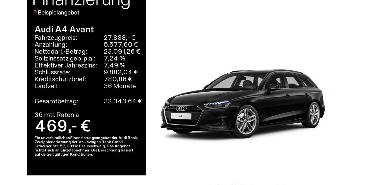 Audi A4 34.700 km 27.888 &euro; Mühlheim 63165