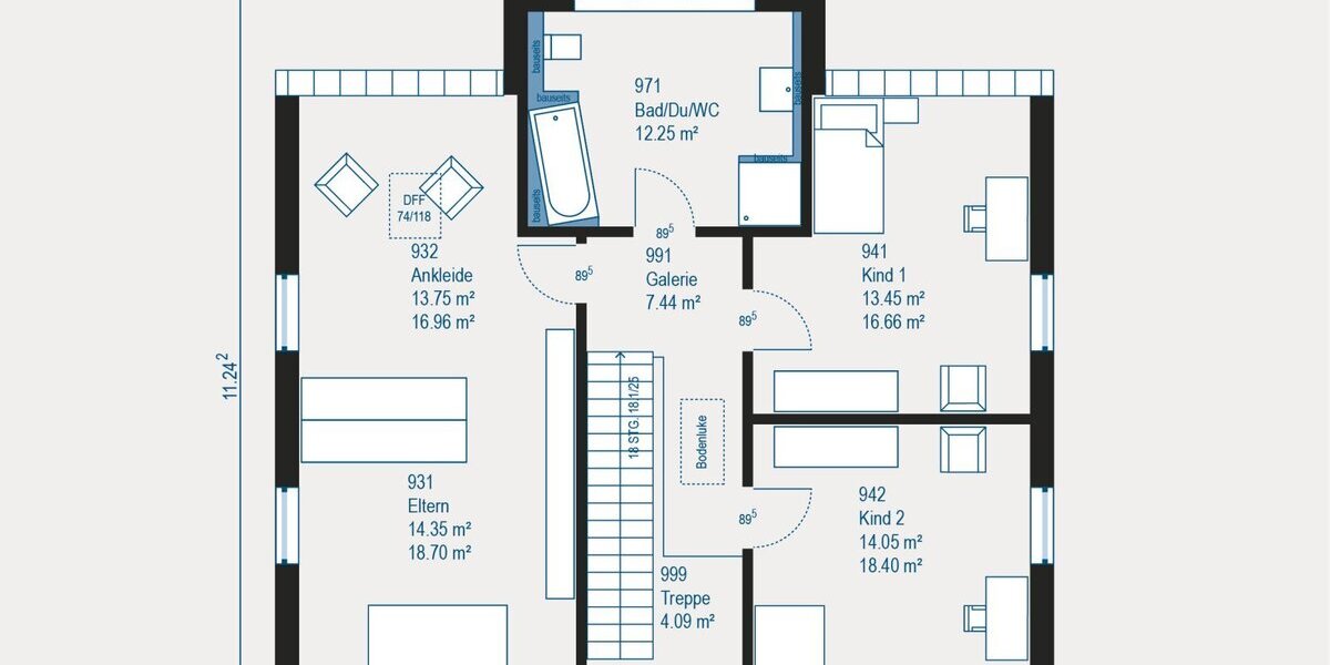 Wohnen nach Maß - Ihr individuelles Highline 7 in Johannesberg - Einfamilienhaus Johannesberg | Angebot:27293028