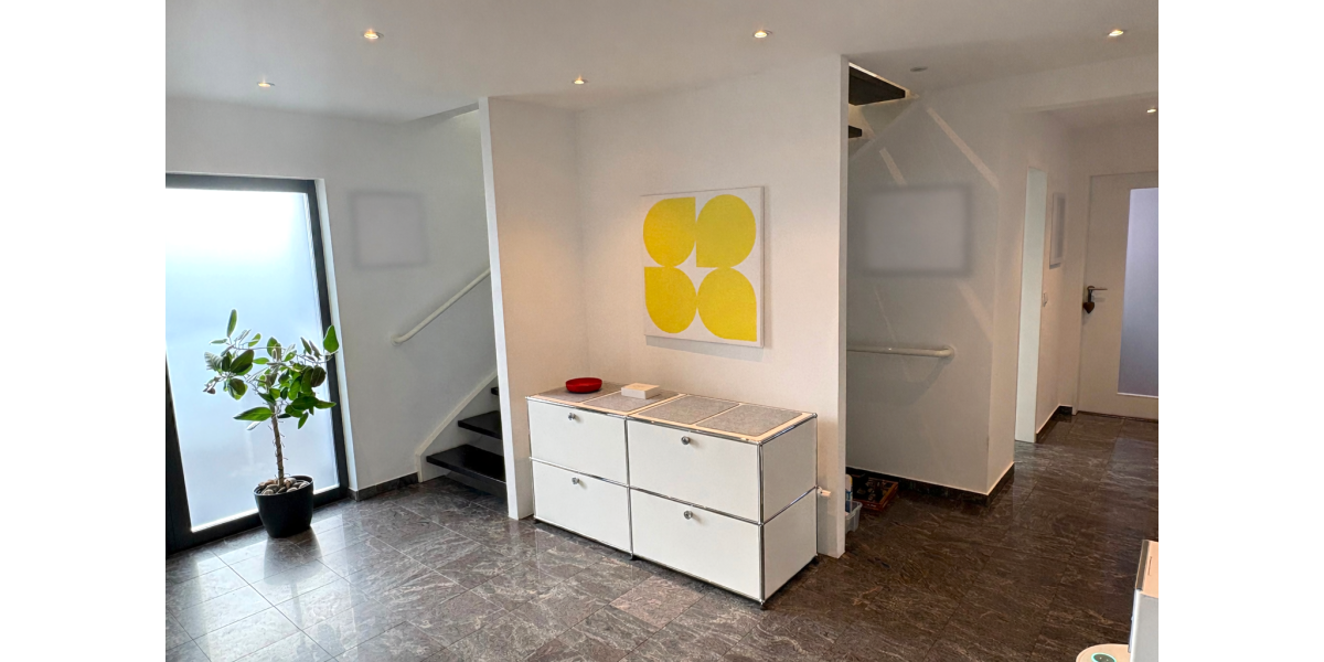 Provisionsfrei* Modernes Einfamilienhaus mit Anbau, Kamin, Sonnenterrasse 260m² Wohnflächenpotenzial - Gewerbeobjekt Reinheim | Angebot:27079553